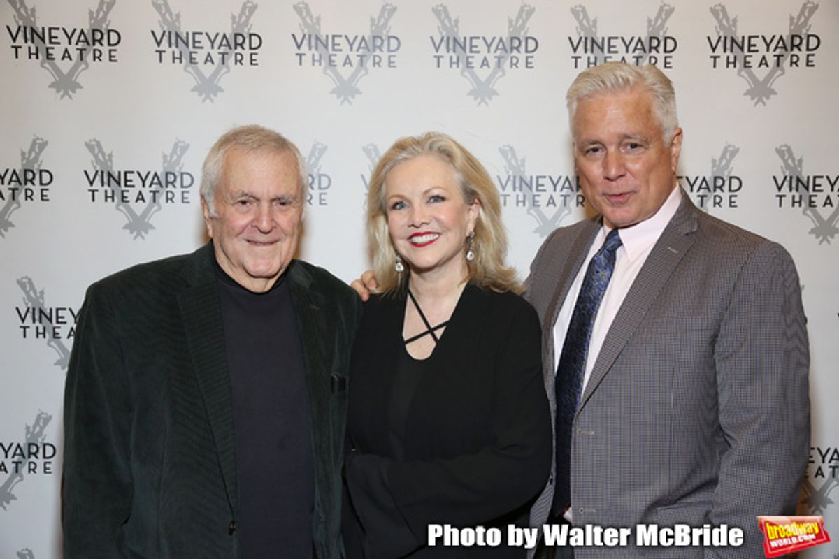 John Kander, Susan Stroman and David Thompson at 