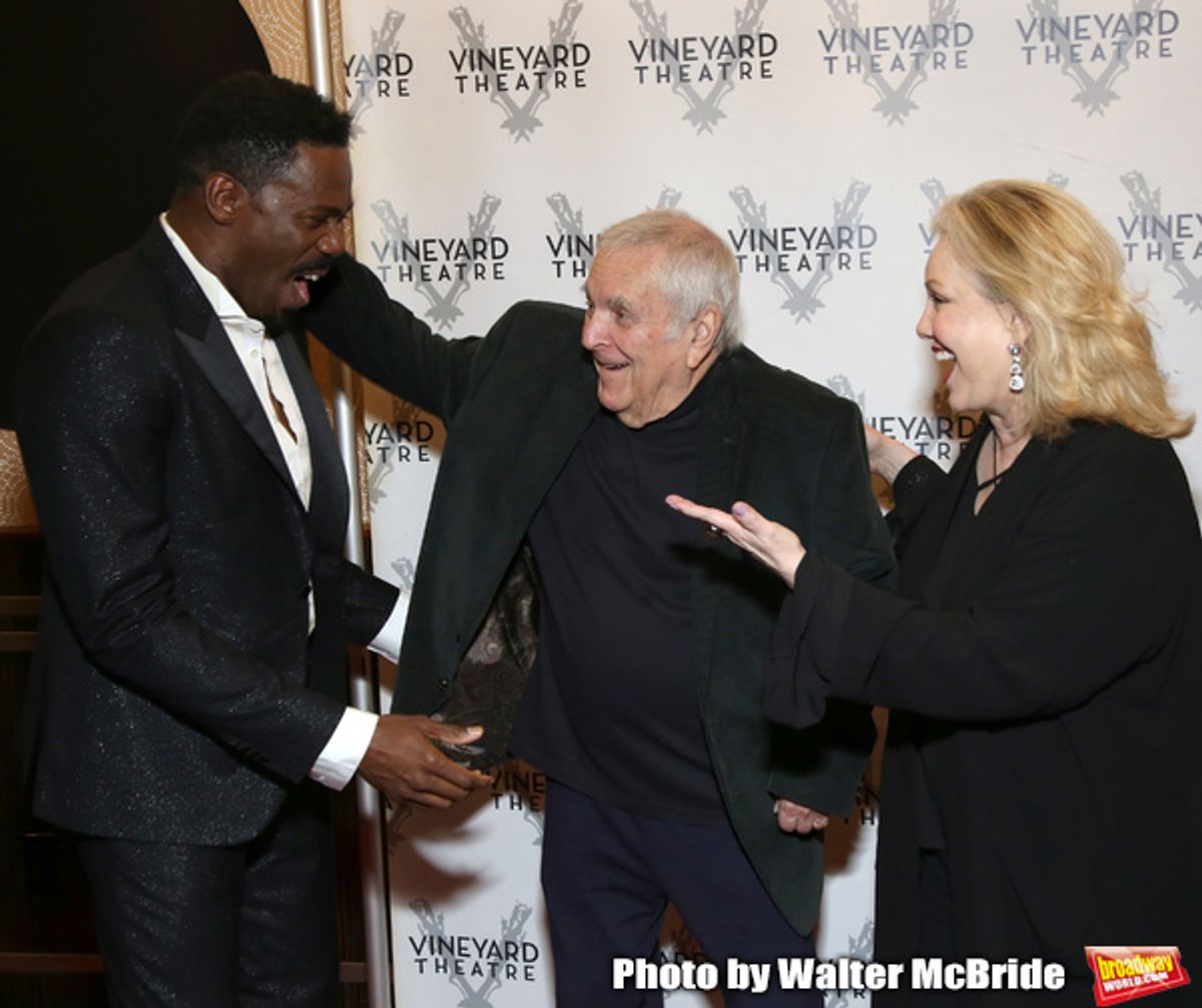 Colman Domingo, John Kander and Susan Stroman  at 