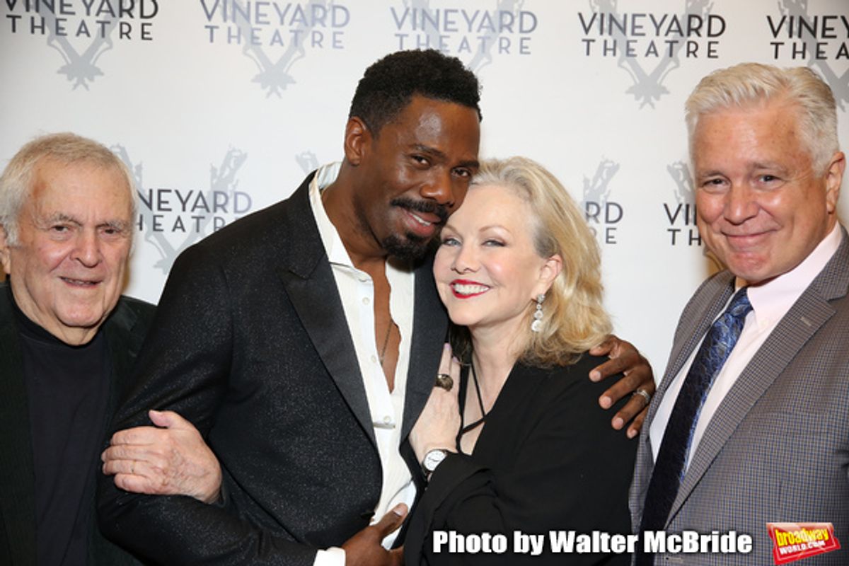 John Kander, Colman Domingo, Susan Stroman and David Thompson at 