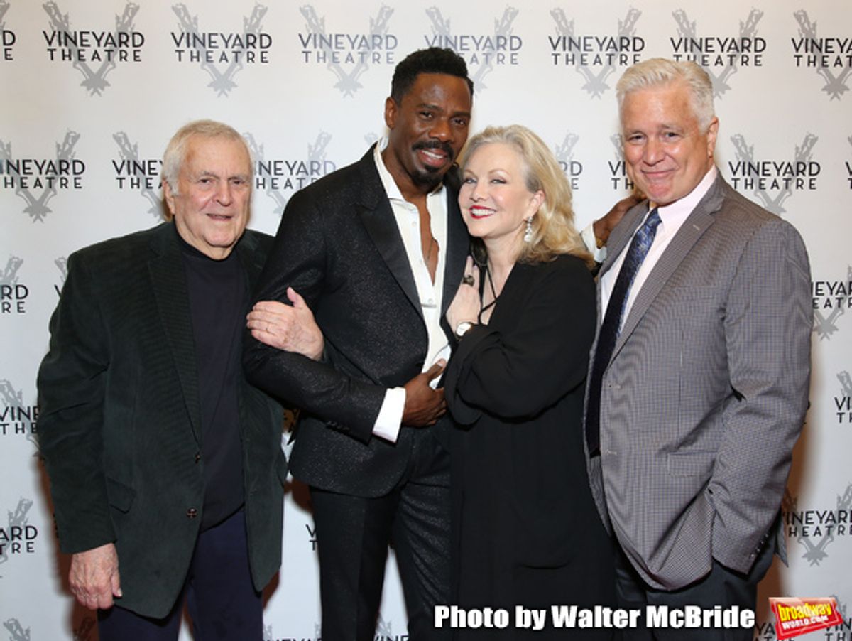 John Kander, Colman Domingo, Susan Stroman and David Thompson at 