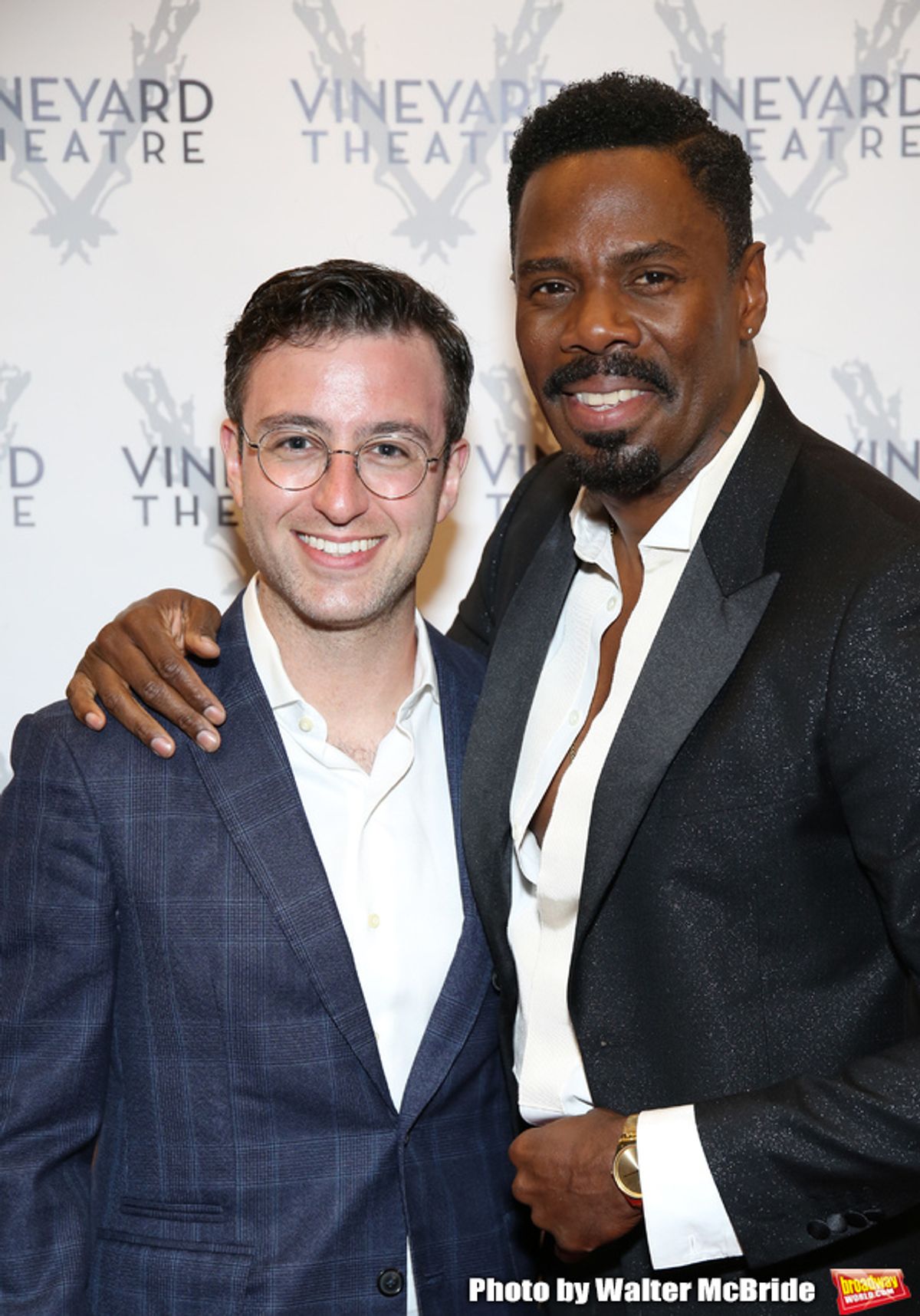 Eric Kuhn and Colman Domingo at 