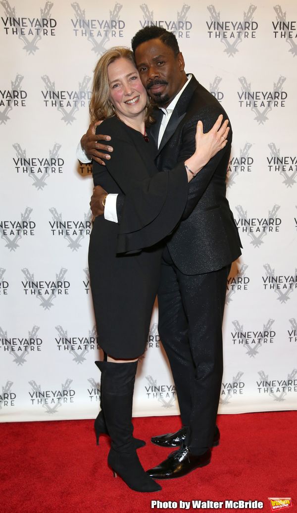 Jen Garvey-Blackwell and Colman Domingo Photo