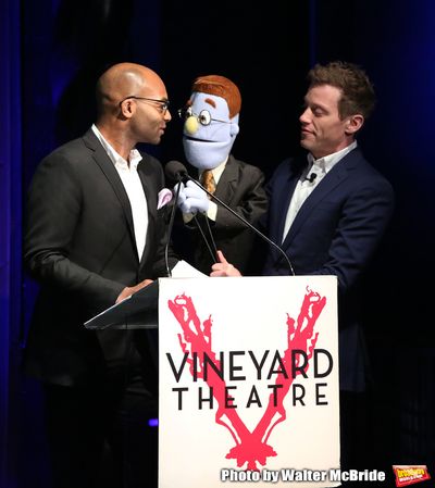 Brandon Victor Dixon, Rod and Barrett Boa Photo