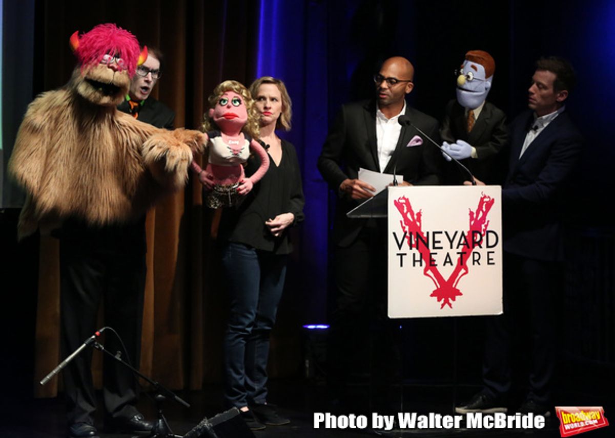Trekkie Monster, Rick Lyon, Lucy The Slut, Anika Larsen, Brandon Victor Dixon, Rod and Barrett Boa at 