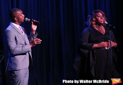 Christian Dante White and Alex Newell  Photo
