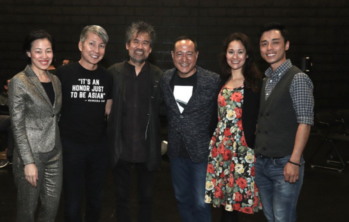 Lia Chang, Jason Ma, David Henry Hwang, Alan Muraoka, Ali Ewoldt, Jonny Lee, Jr at 