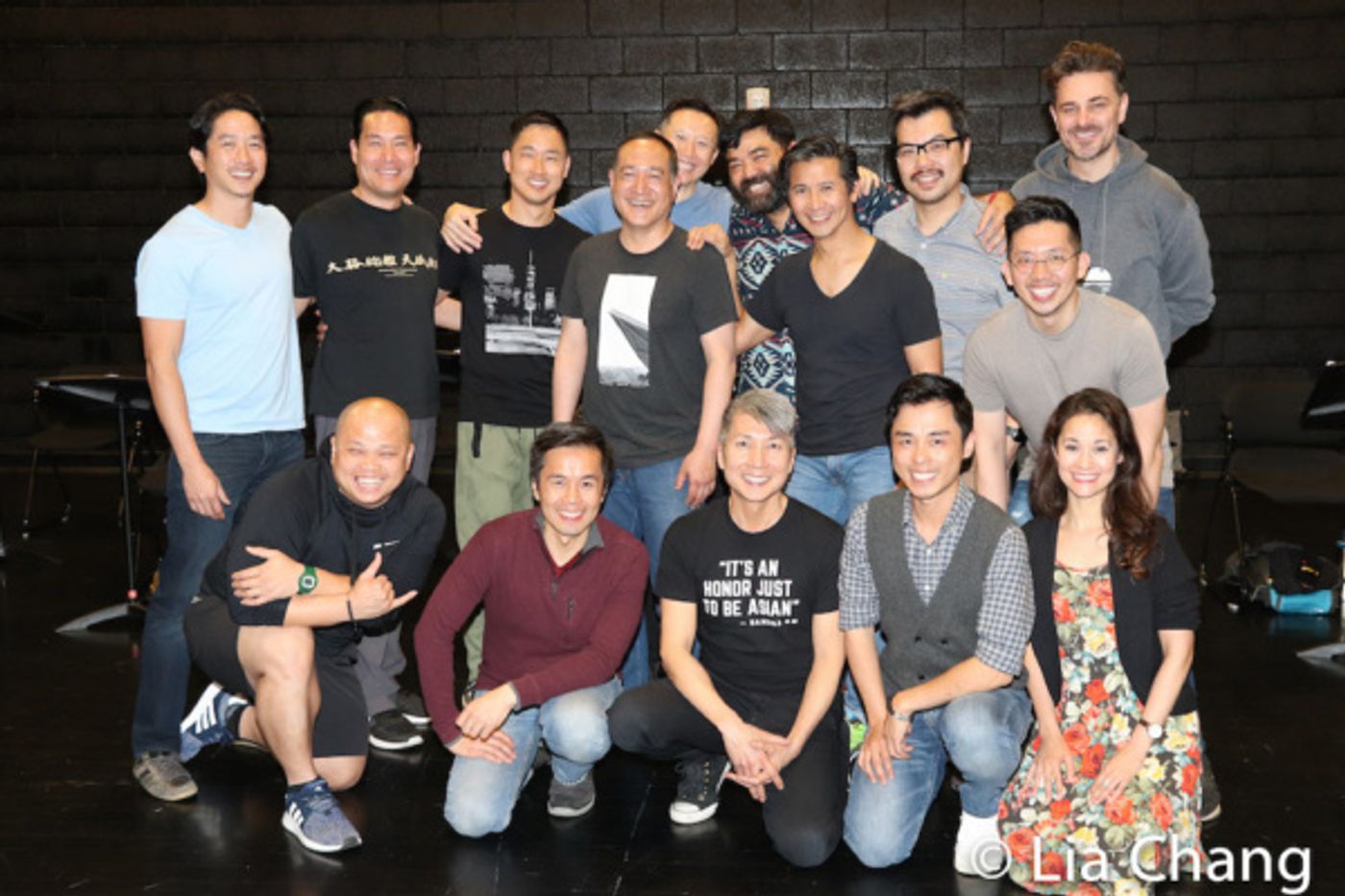 Photo Flash: David Henry Hwang Visits Jason Ma's GOLD MOUNTAIN In Rehearsal Photo Flash: David Henry Hwang Visits Jason Ma's GOLD MOUNTAIN In Rehearsal Image