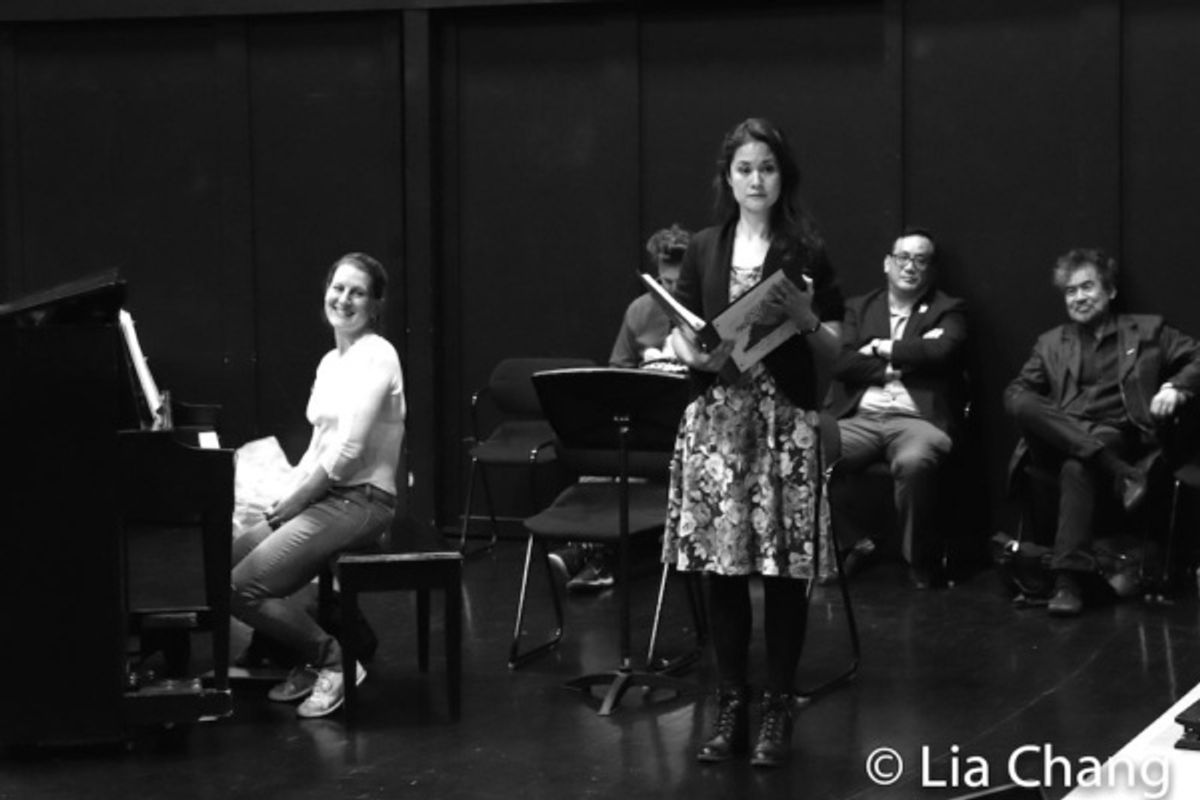 Kristen Lee Rosenfeld, Robert Scott Smith, Ali Ewoldt, Max Chang and David Henry Hwang at 