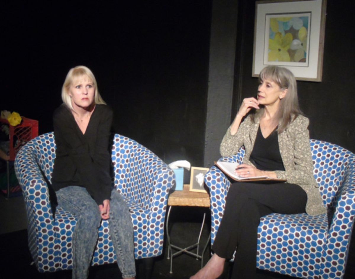 Meg Wallace (Catherine) and Susan Kohler (Joanne) at 