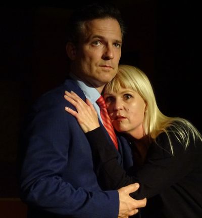 Brian Kavanaugh (Robert) and Meg Wallace (Catherine) Photo