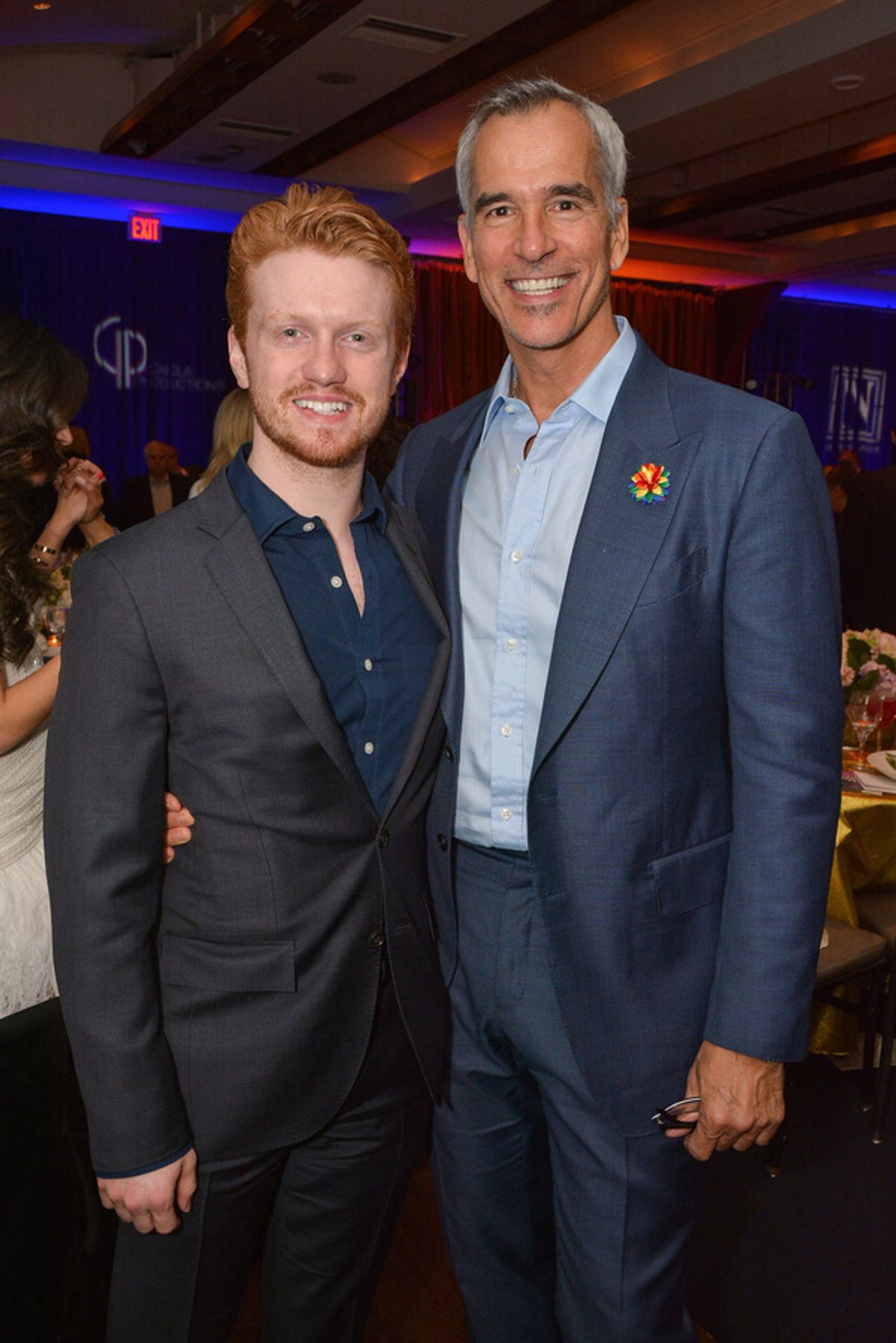 Ricky Schroeder and Jerry Mitchell at 