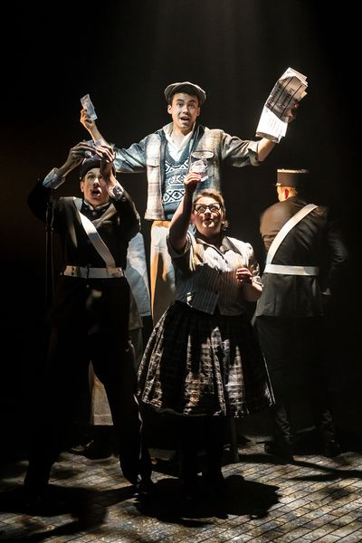 Steven Serlin, Alistair So, Claire Machin Photo