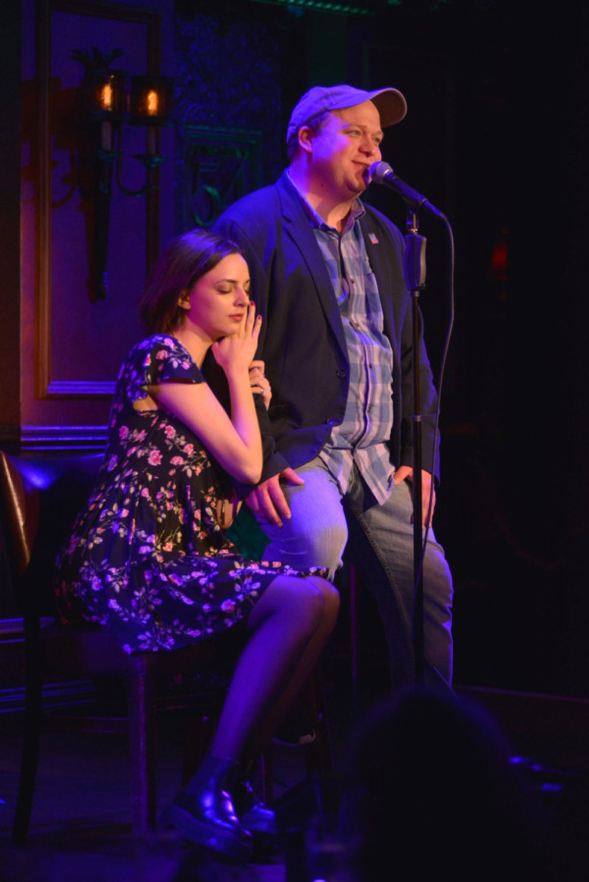 Talia Suskauer and Jason SweetTooth Williams at 