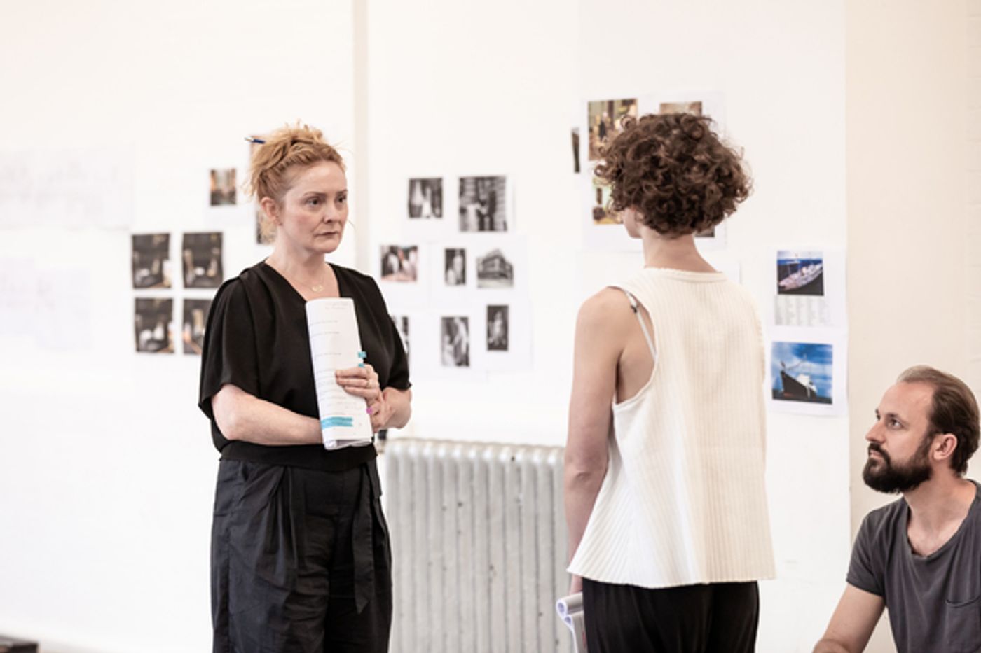 Photo Flash: Inside Rehearsal For THE AUDIENCE  Image