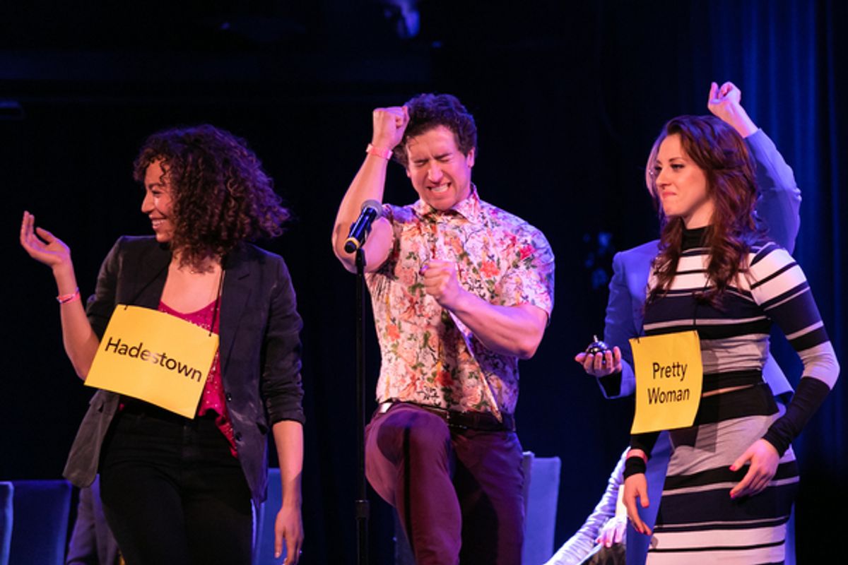 Afra Hines, Evan Todd, and Jillian Mueller at 