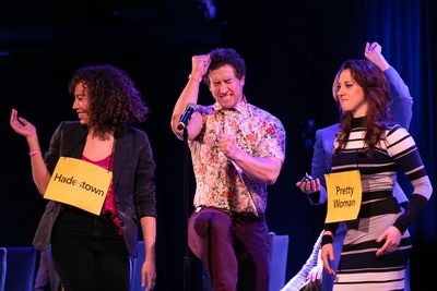 Afra Hines, Evan Todd, and Jillian Mueller Photo