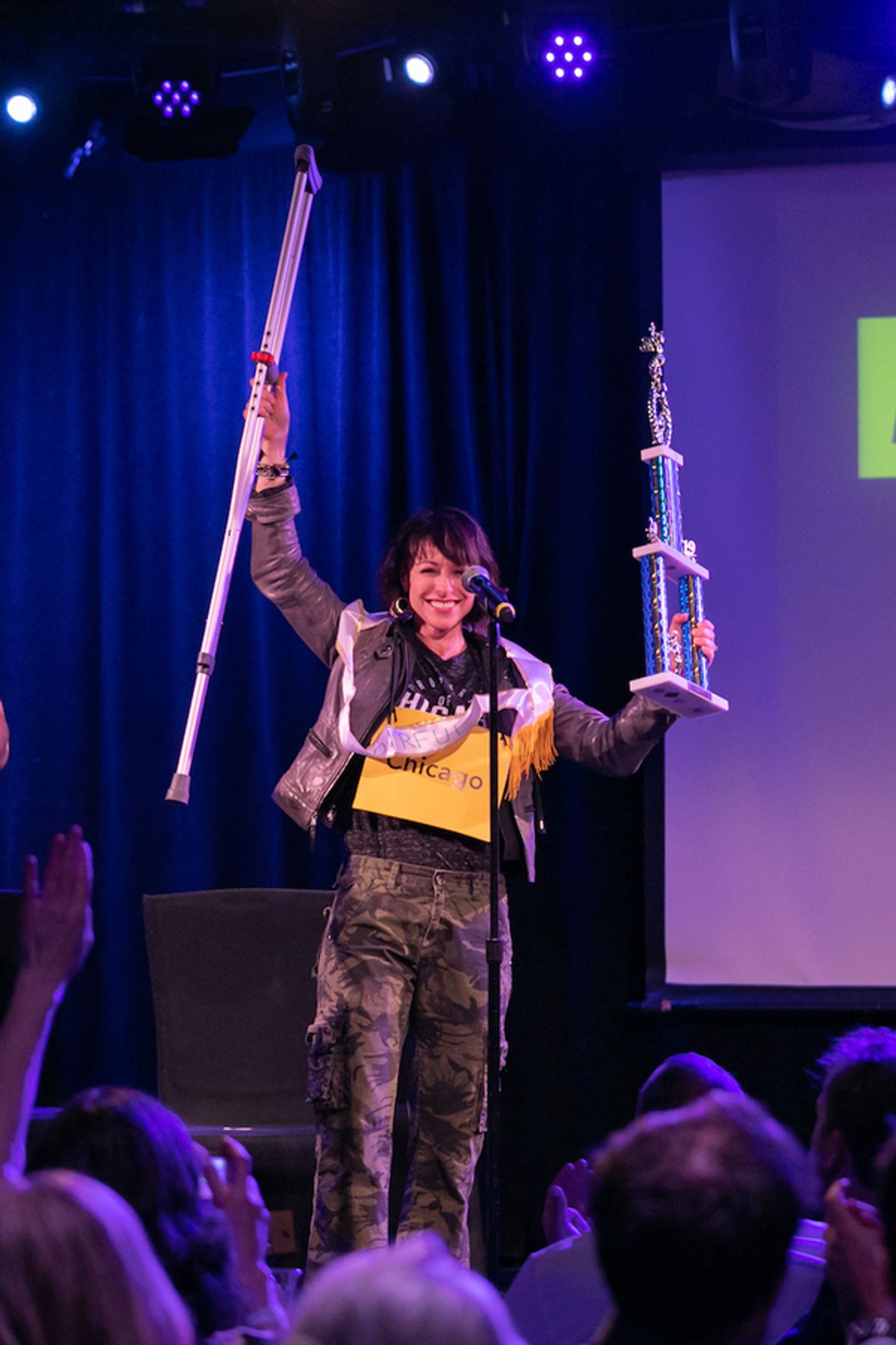 Photo Flash: Paige Davis Wins Big at BROADWAY BEE  Image