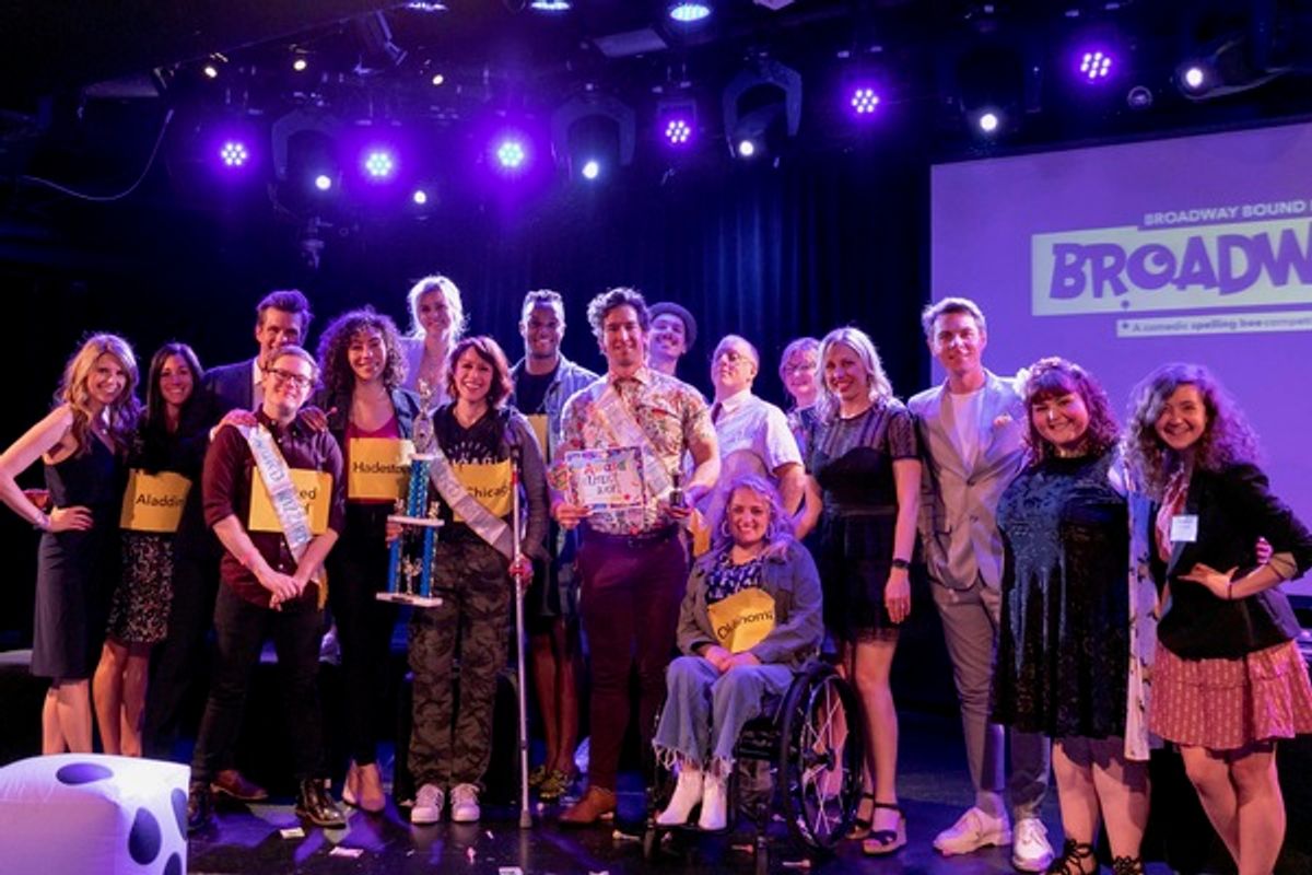 Front Row: Alex Weisman, Afra Hines, Paige Davis, Evan Todd, Ali Stroker, Andrea Kehler, Tim Pare, Sara Accardi, Katie Berger
Back Row: Erin Glass, Lauryn Ciardullo, Lee Aaron Rosen, Taylor Louderman, J. Harrison Ghee, Zach Hess, Jay Reiss, Carol Johnson at 