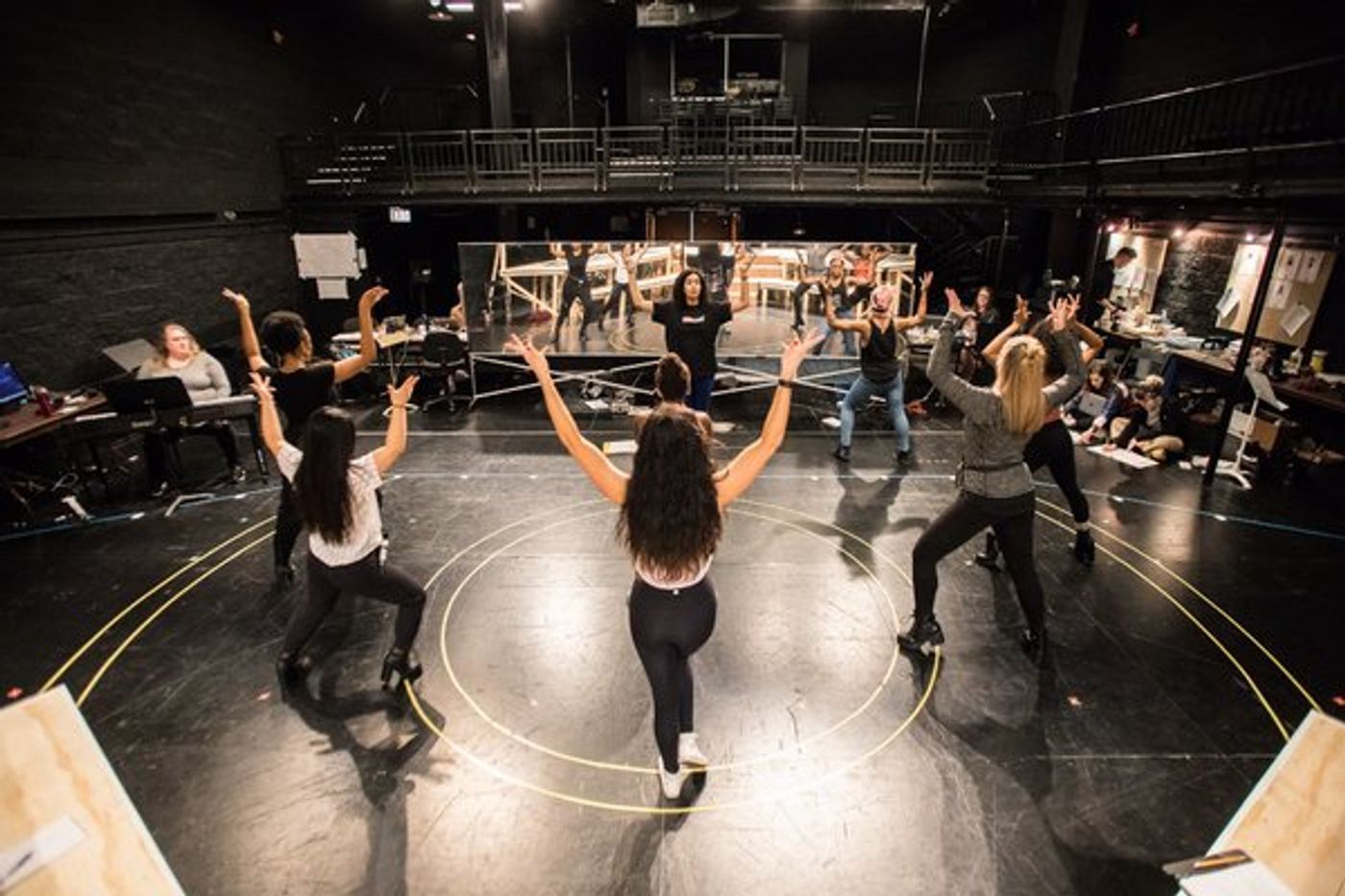 Photo Flash: Get A First Look SIX in Rehearsals  Image