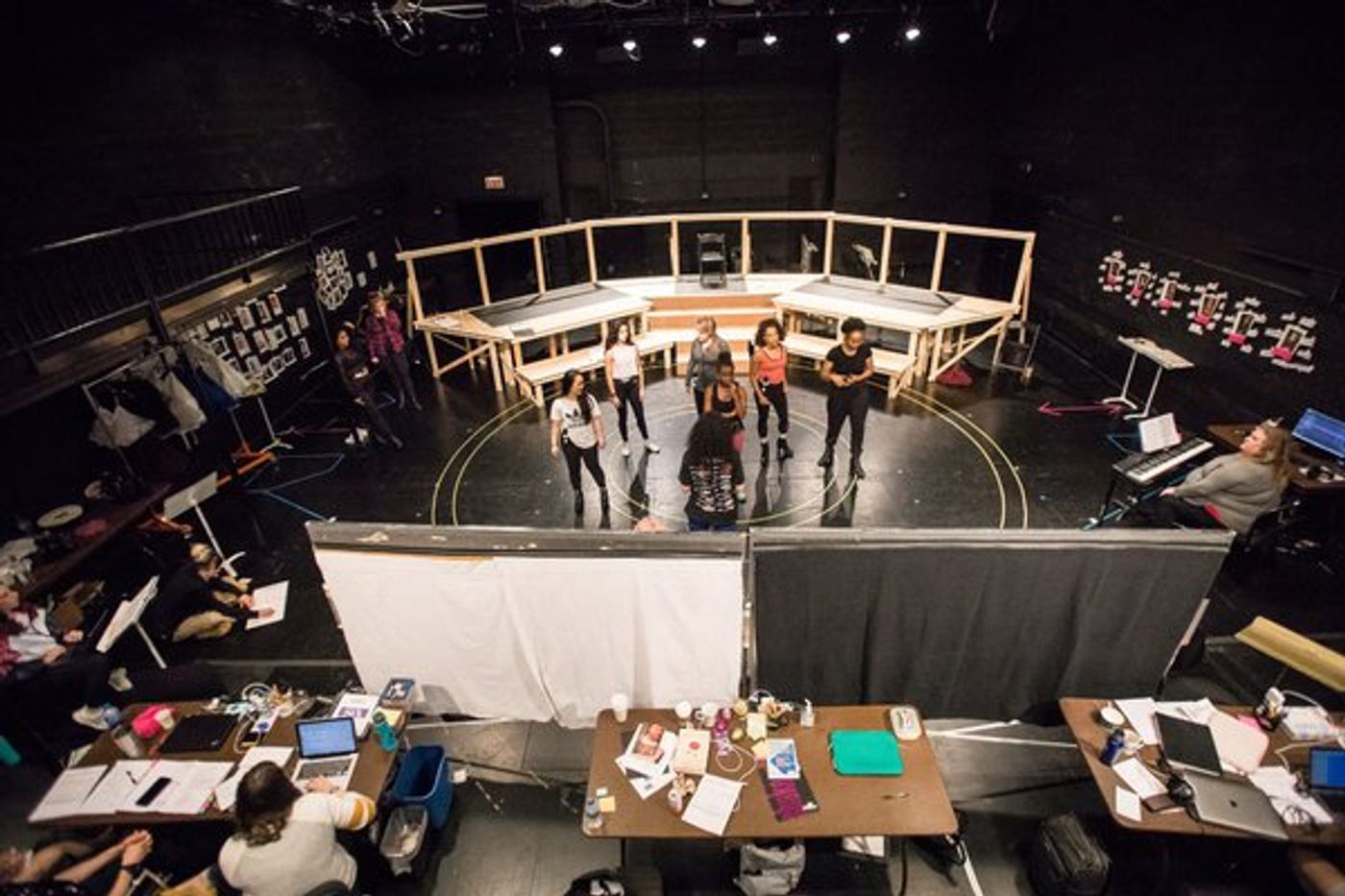 Photo Flash: Get A First Look SIX in Rehearsals  Image