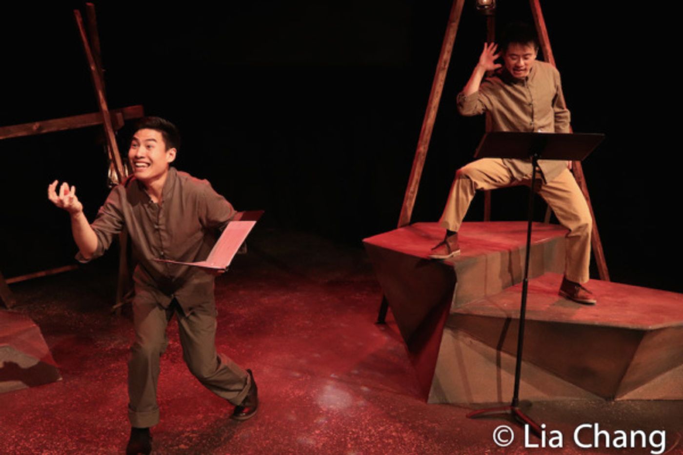 Photo Flash: David Henry Hwang, Ali Ewoldt & More Attend SLAC's Utah Premiere Of DANCE AND THE RAILROAD  Image