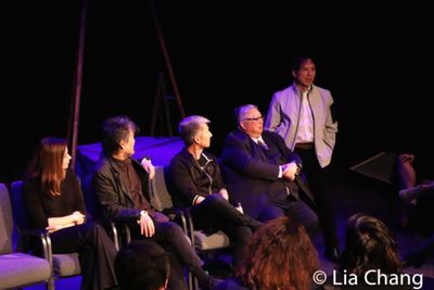 Paisley Rekdal, David Henry Hwang, Jason Ma, Michael Kwan Photo