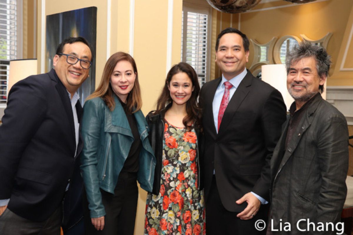 Max Chang, Paisley Rekdal, Ali Ewoldt, Sean D. Reyes, David Henry Hwang at 