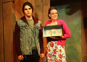 Joseph Bricker (as Zack) and Piper Power (as Sherry) @ BroadwayWorld Joseph Bricker (as Zack) and Piper Power (as Sherry) Photo