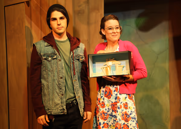 Joseph Bricker (as Zack) and Piper Power (as Sherry) Photo