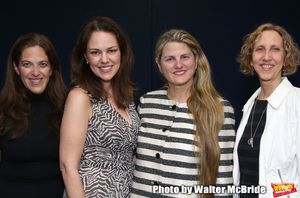 Kara Unterberg (The NY SongSpace), Georgia Stitt (MAESTRA Founder), Bonnie Comley (BroadwayHD) and Kathy Sommer (Songwriter/Composer) during the MAESTRA May Meeting with guest speaker Bonnie Comley at The New York SongSpace on May 8, 2019 in New York City @ BroadwayWorld Kara Unterberg (The NY SongSpace), Georgia Stitt (MAESTRA Founder), Bonnie Comley (Br Photo