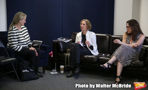 BroadwayHDâ€™s Bonnie Comley, Songwriter/composer Kathy Sommer and MAESTRA found Photo