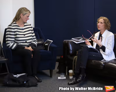 BroadwayHDâ€™s Bonnie Comley and  Songwriter/composer Kathy Sommer  Photo