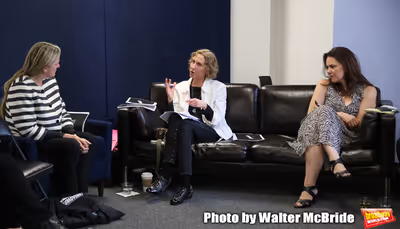 BroadwayHDâ€™s Bonnie Comley, Songwriter/composer Kathy Sommer and MAESTRA found Photo