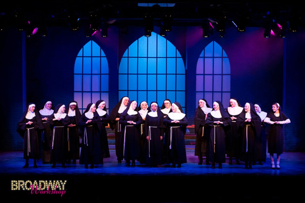 Kate Louissaint and cast at 