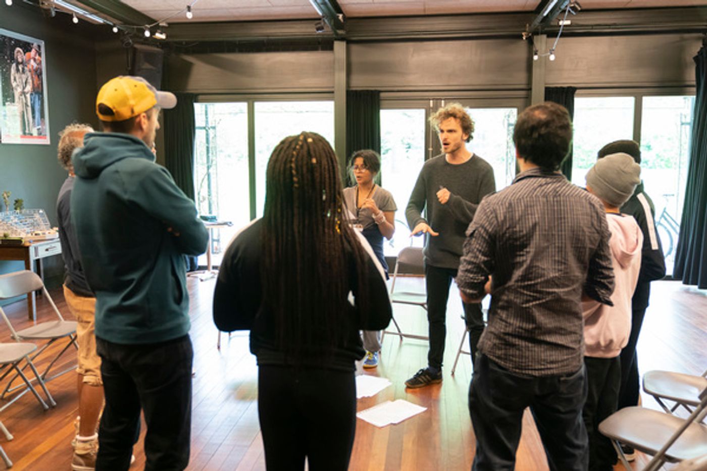 Photo Flash: Inside Rehearsal For OUR TOWN at Regent's Park Open Air Theatre  Image