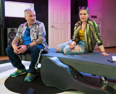 Anthony Arkin and Jane Bruce Photo