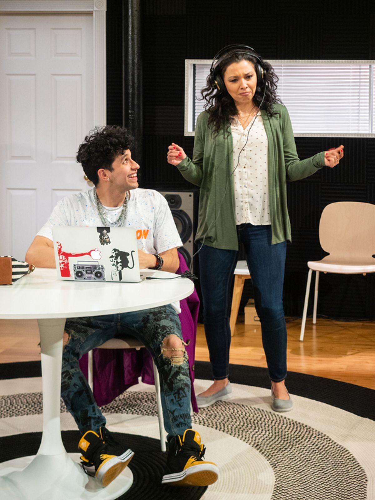 Sebastian Chacon and Cynthia Bastidas at 