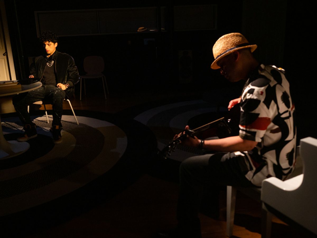 Sebastian Chacon and Wilson Jermaine Heredia at 