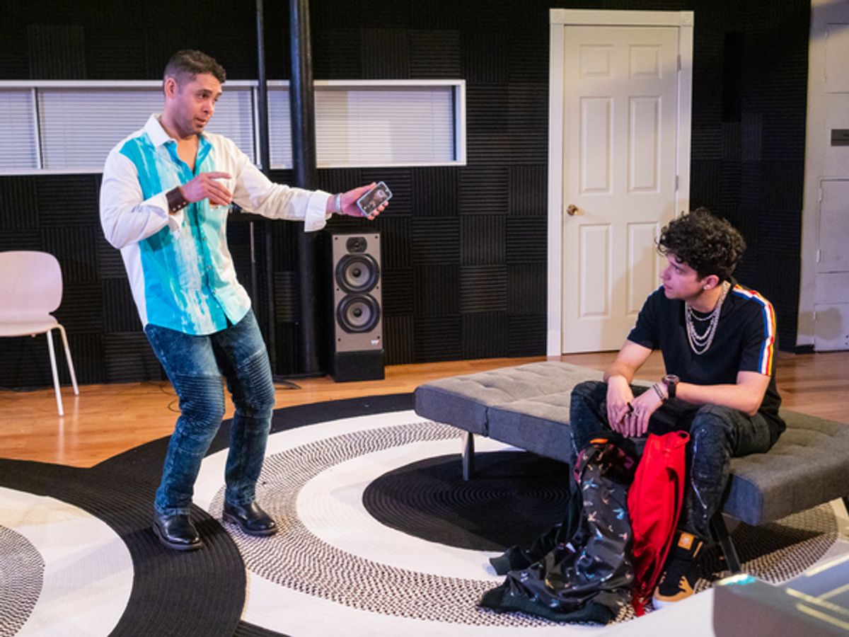 Sebastian Chacon and Wilson Jermaine Heredia at 