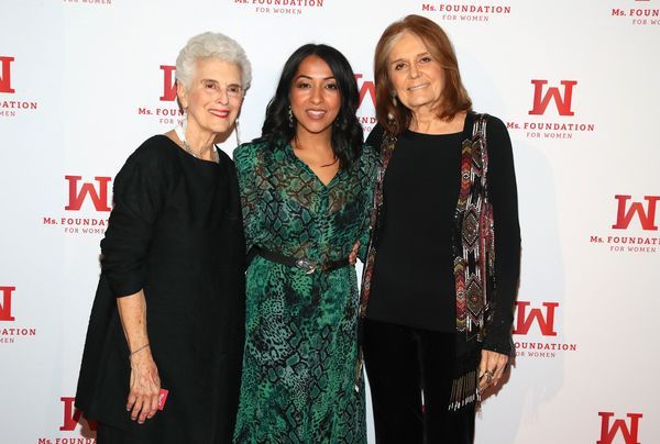 Founding Mother Marie C. Wilson, Sana Amanat and Founding Mother, Ms. Foundation for… Photo