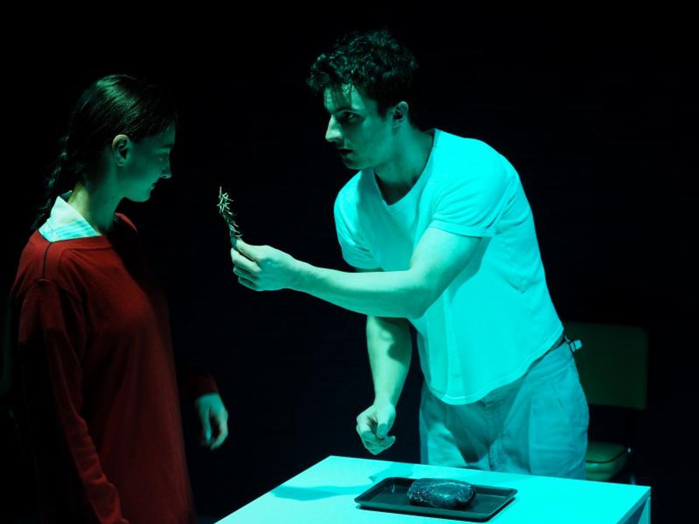 Review: EXTINCTION OF THE LEARNED RESPONSE Considers The Ethics Of The Manipulation Of Humanity As Two Scientists Play With Live Experiments Review: EXTINCTION OF THE LEARNED RESPONSE Considers The Ethics Of The Manipulation Of Humanity As Two Scientists Play With Live Experiments Image