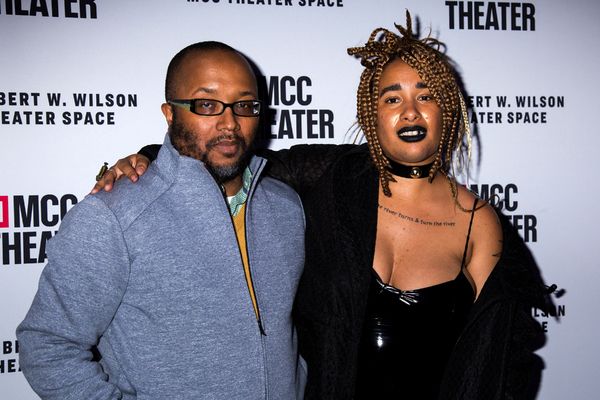 Robert O'Hara, Aziza Barnes Photo