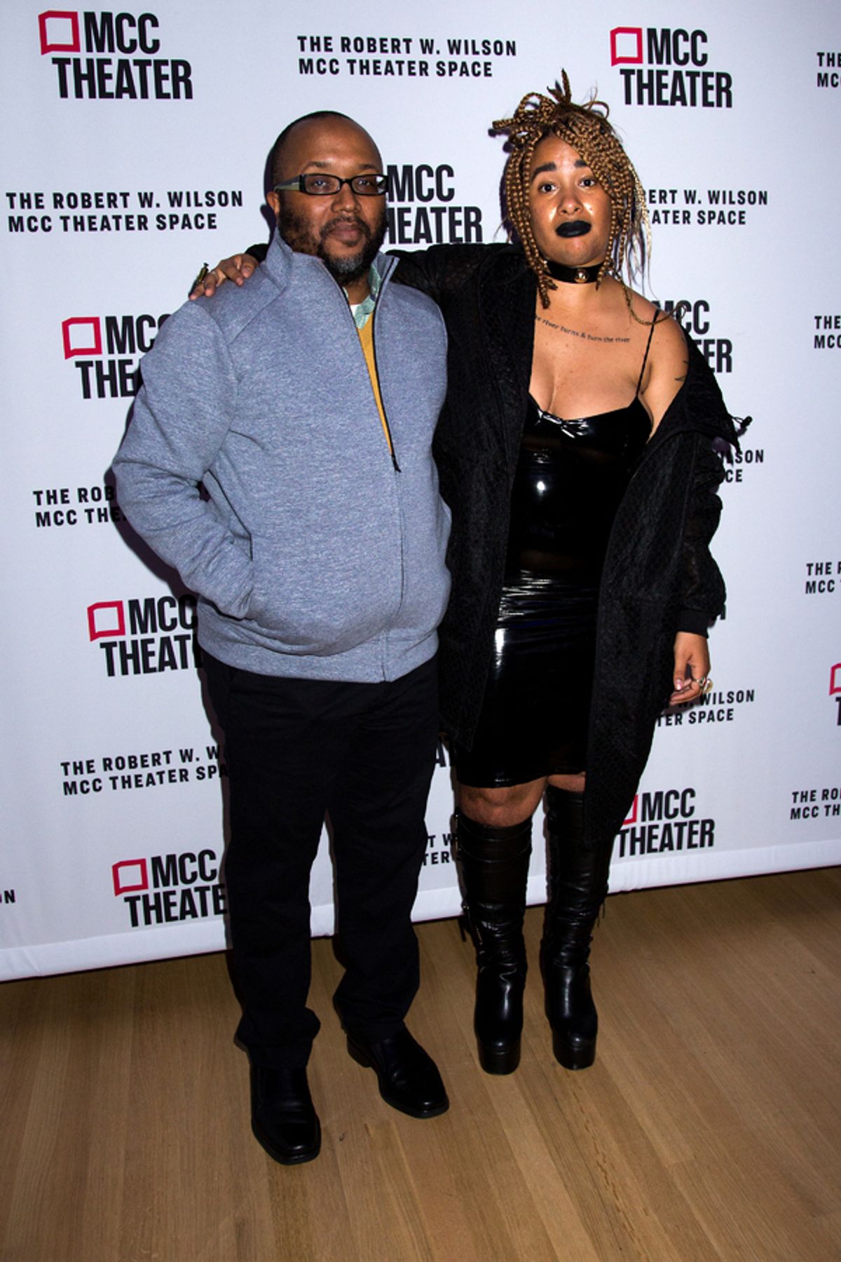 Robert O'Hara, Aziza Barnes at 