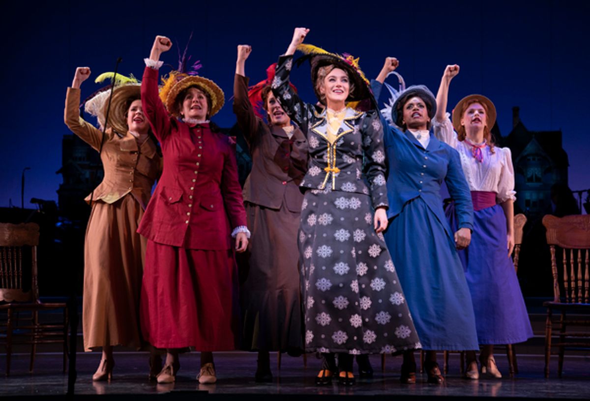 Betsy Wolfe and Cast at 