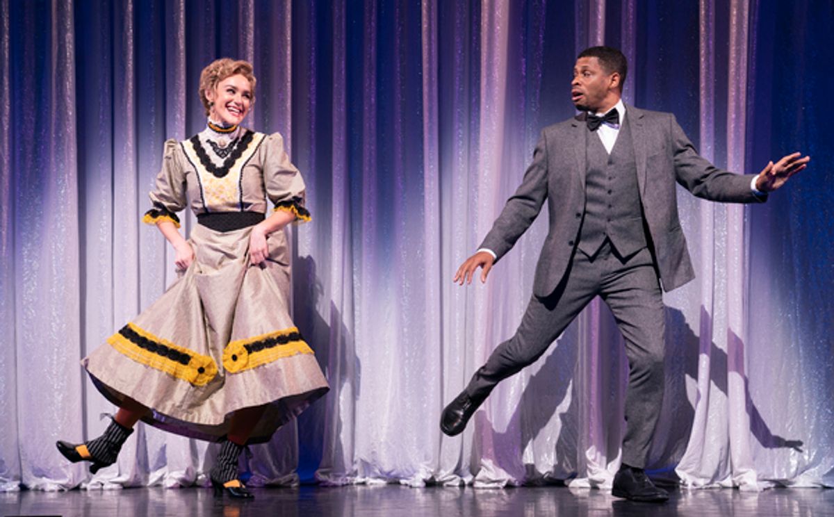 Betsy Wolfe and Chester Gregory at 