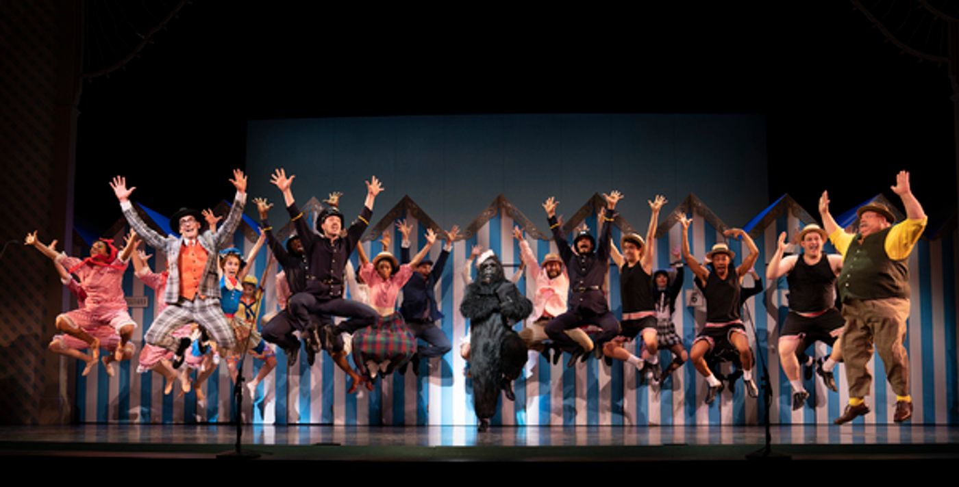 Photo Flash: First Look at Michael Urie & More in Encores! HIGH BUTTON SHOES  Image