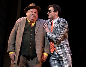 Kevin Chamberlin and Michael Urie @ BroadwayWorld Kevin Chamberlin and Michael Urie Photo