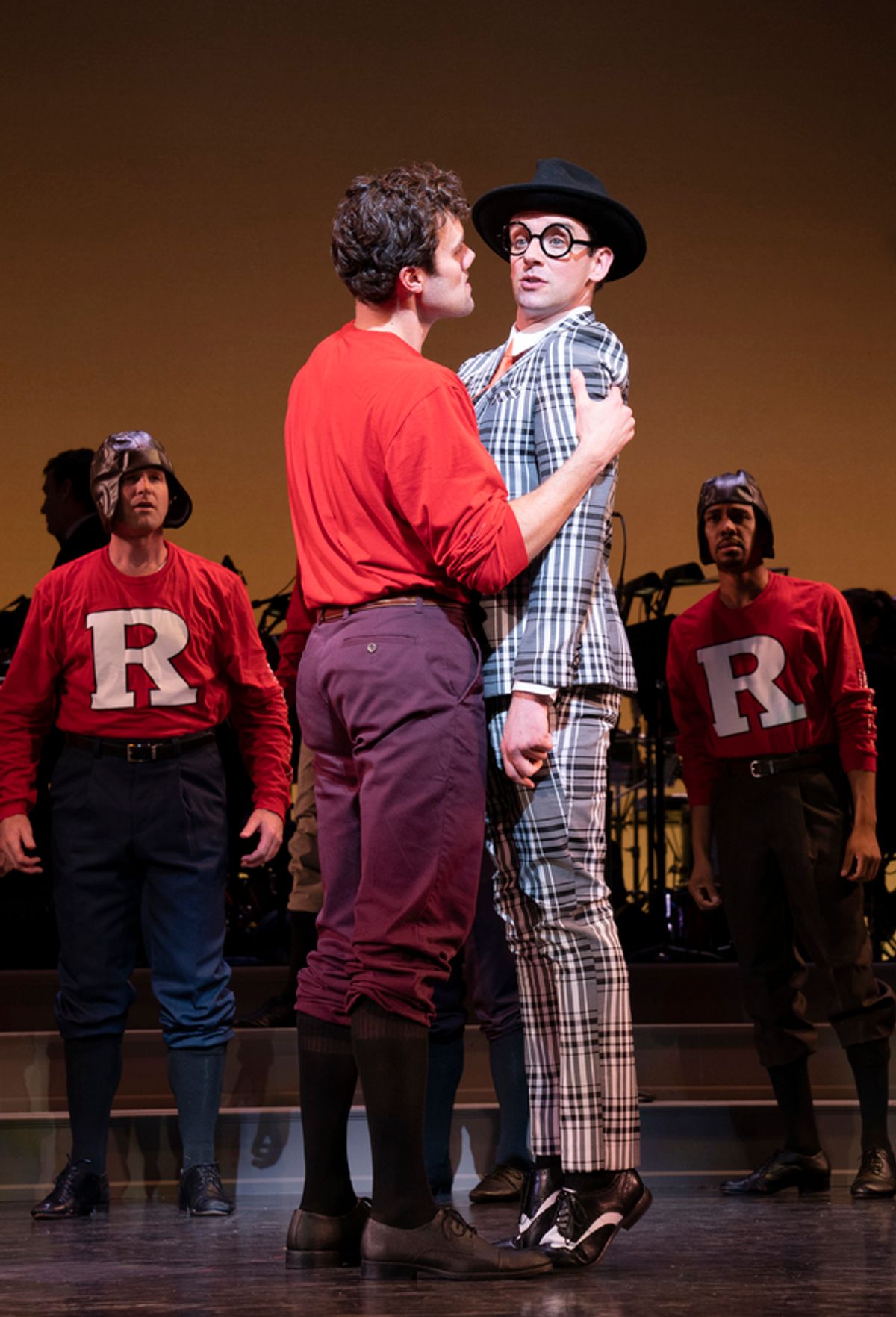 Matt Loehr and Michael Urie at 