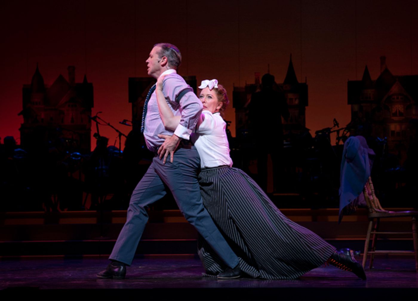 Photo Flash: First Look at Michael Urie & More in Encores! HIGH BUTTON SHOES  Image