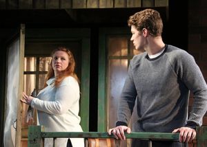Holly Erin McCarthy and Wes Williams  in Cape Rep Theatre''s ''Proof'' Photo
